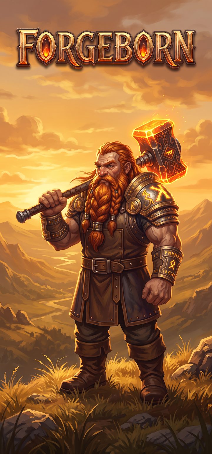 Forgeborn tablet duvar kâğıdı